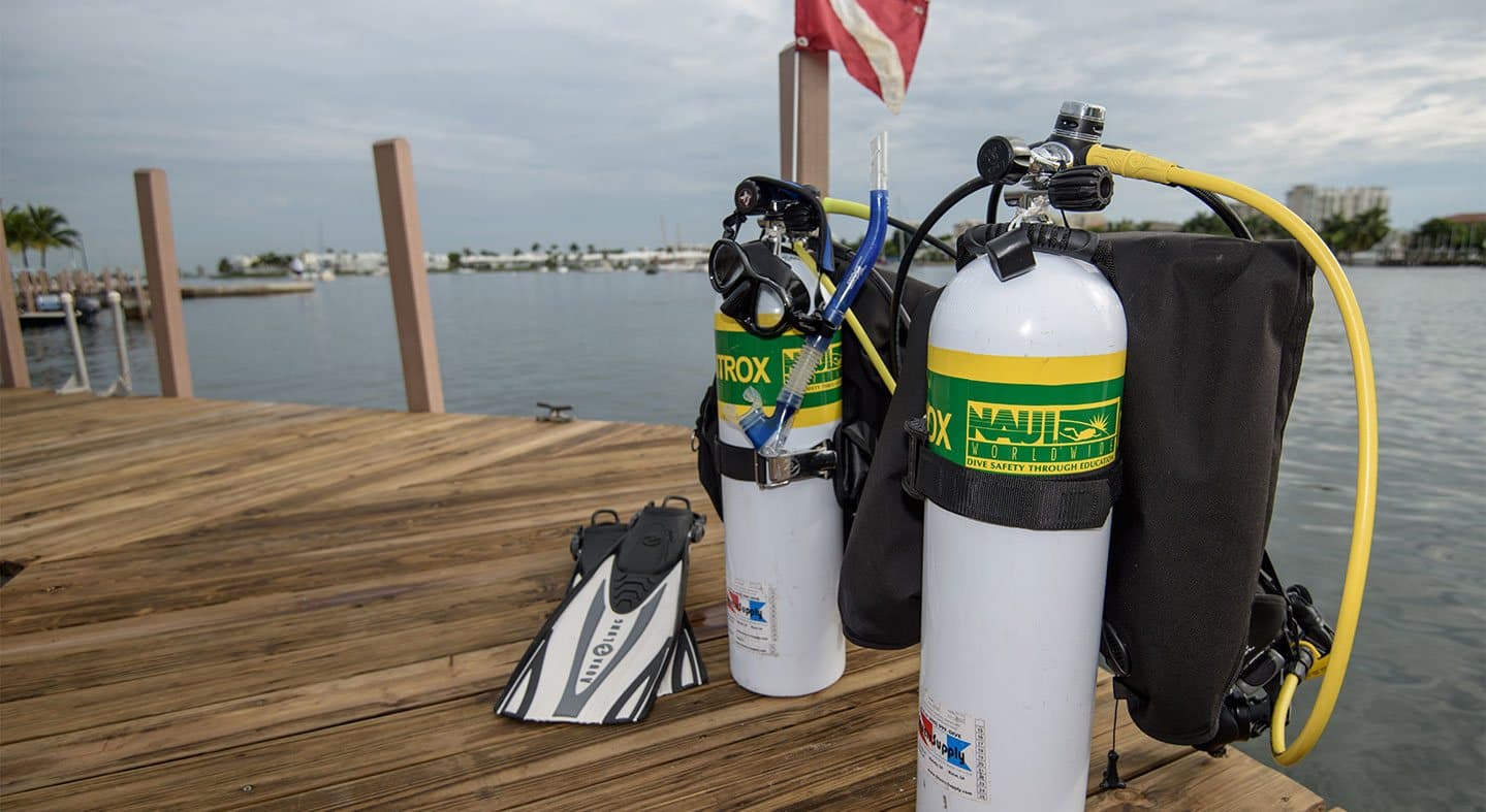 Enriched Air Nitrox (EANx) Diver course